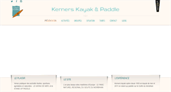 Desktop Screenshot of kerners-kayak.com